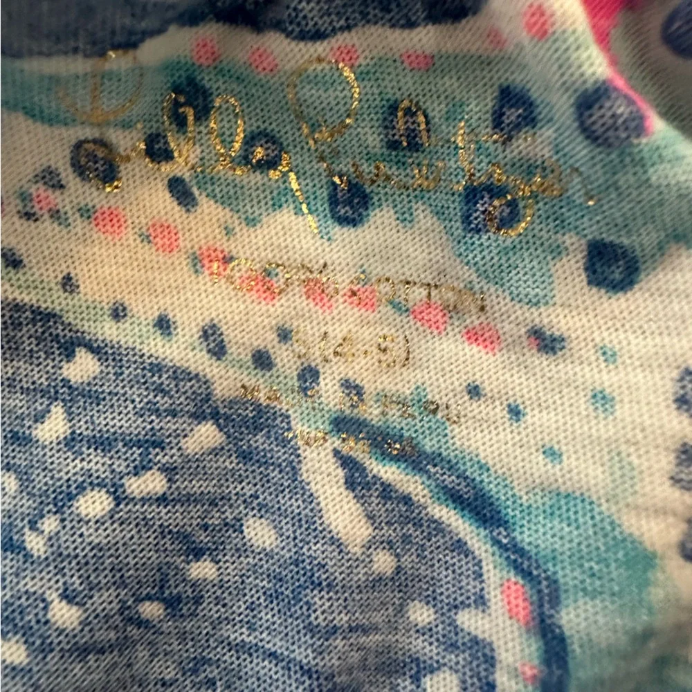 Lilly Pulitzer mini Enna dress-Starstruck Indigo starfish glow